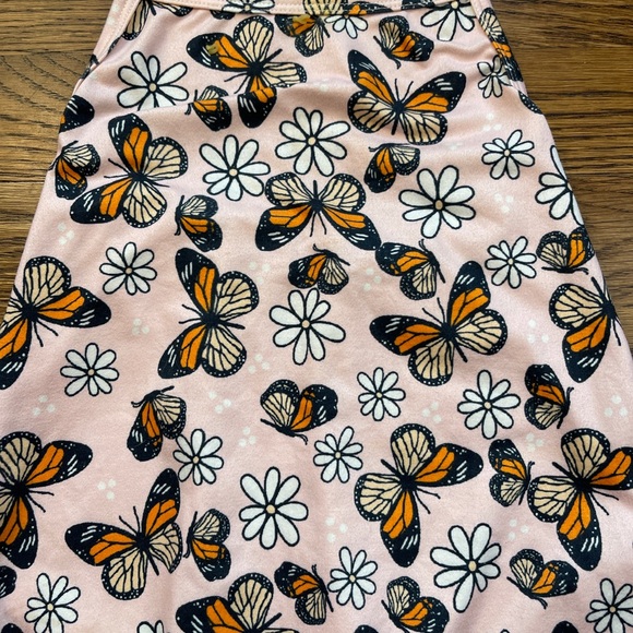 Boujee Little Babes Baby Girl Butterfly Print  Halter One Piece Romper Size 2T - Picture 3 of 11